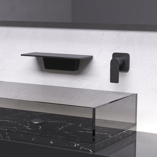 Waterfall Bathroom Sink Faucet