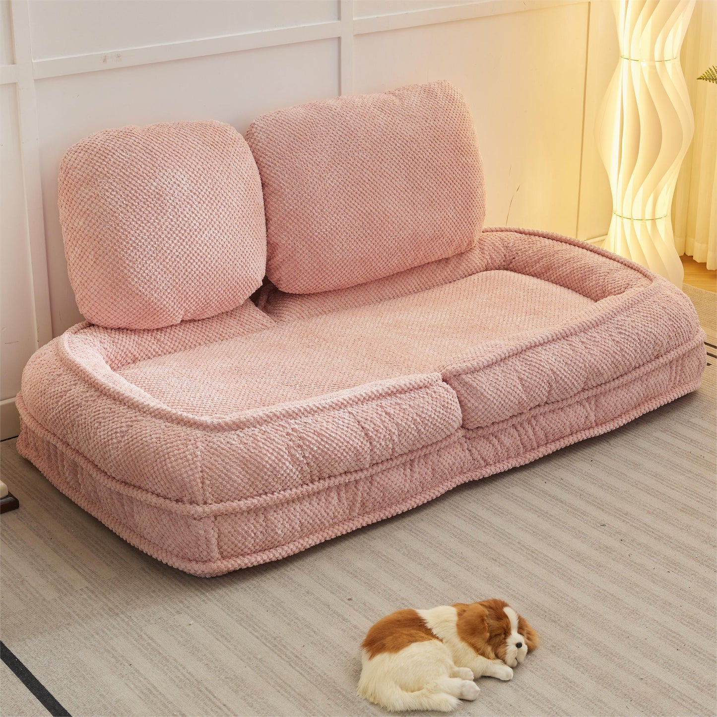 [VIDEO provided] Human Dog Bed ,Lazy Sofa Couch ,5 Adjustable Position,sit,sleep,fold,suit to put in bedroom, living room ,Space Saving Design