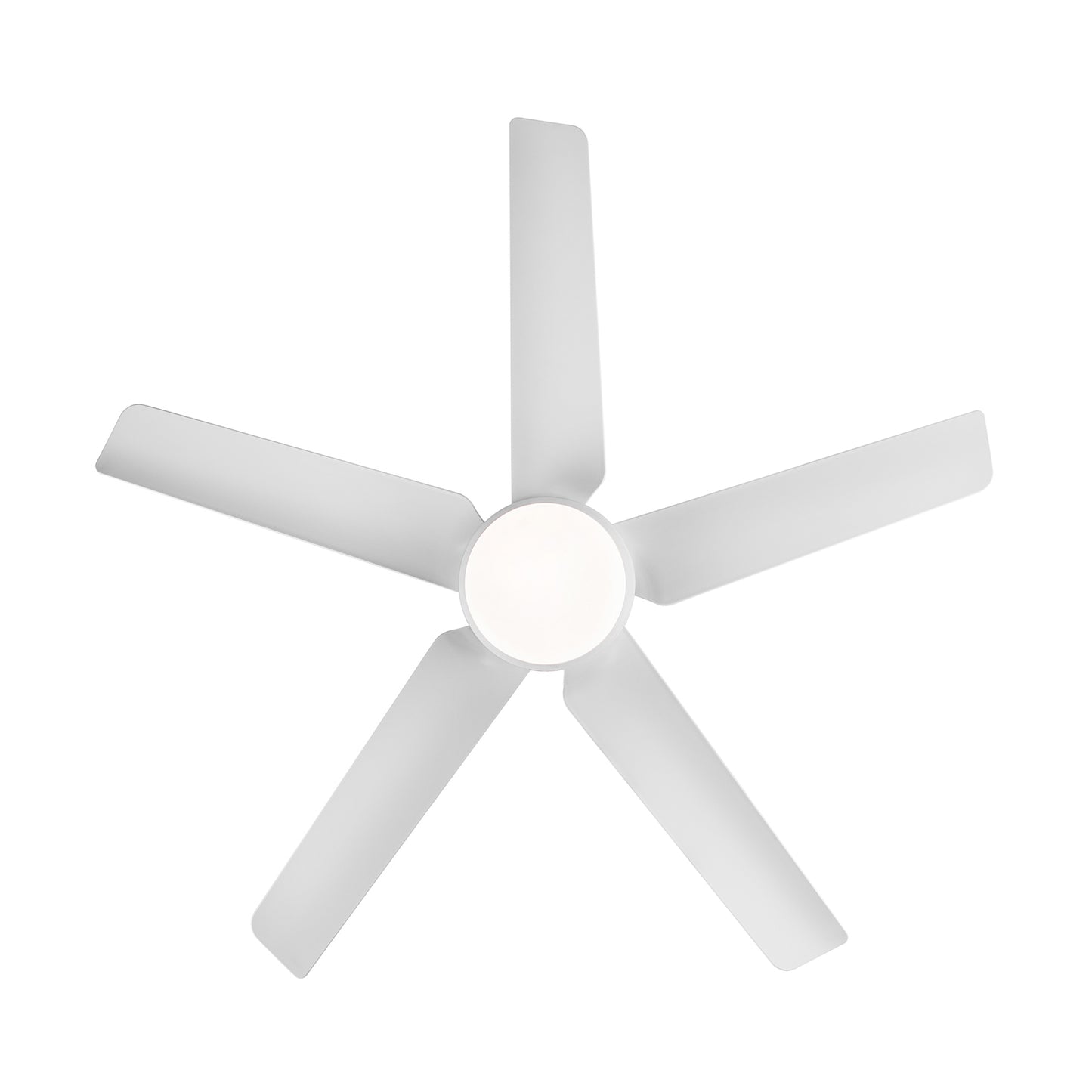 YUHAO 48 In Intergrated LED Ceiling Fan with White ABS Blade