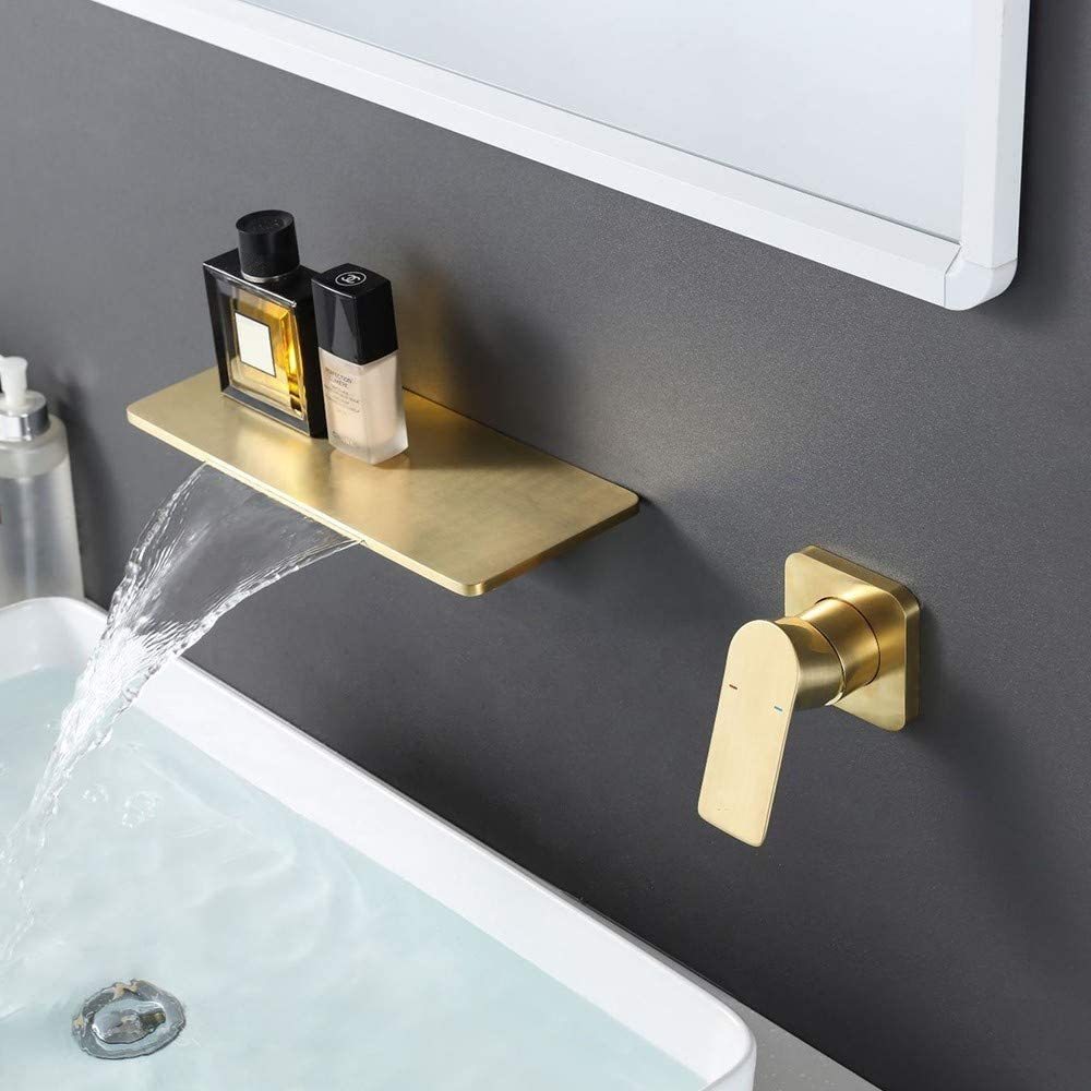 Waterfall Bathroom Sink Faucet