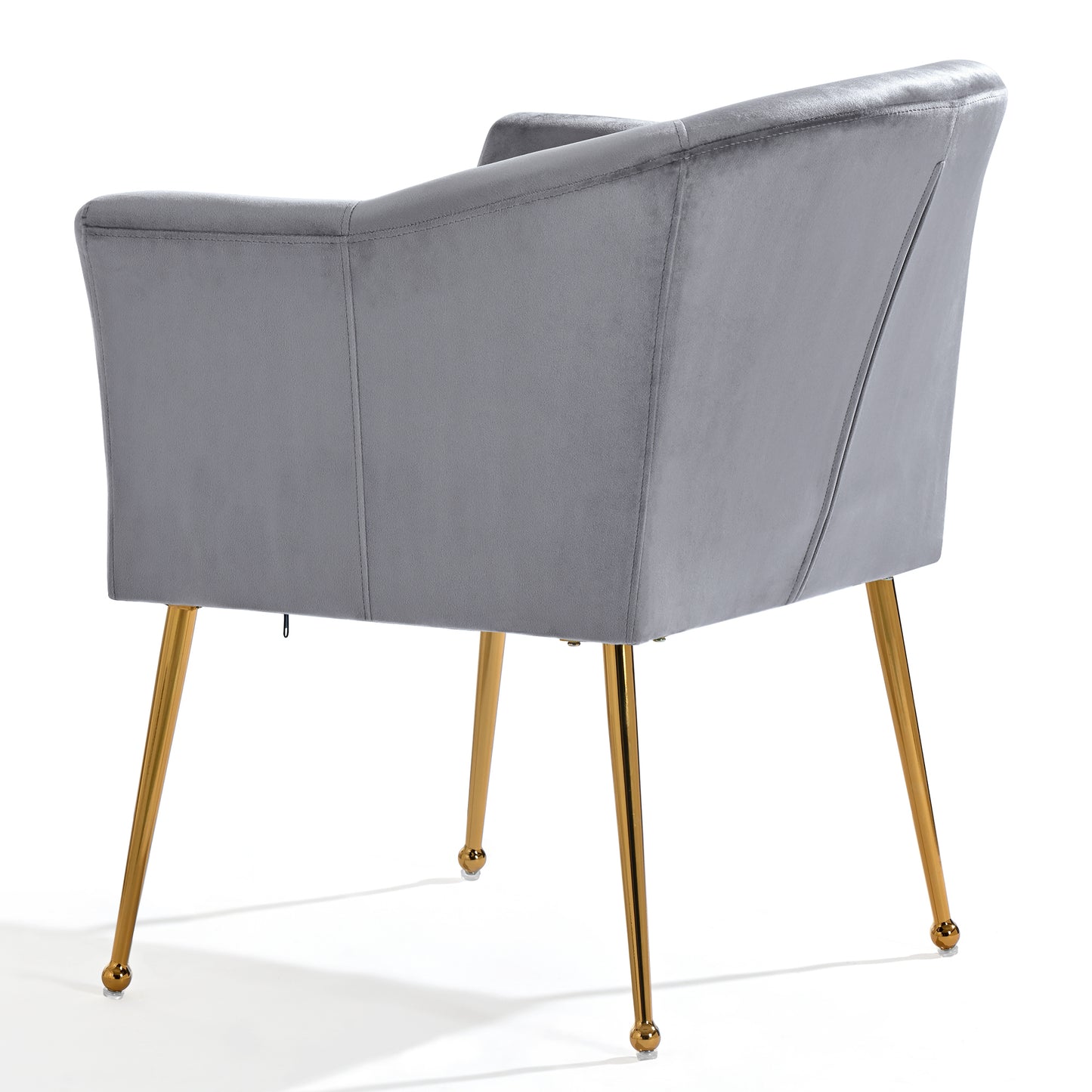 Silla decorativa de terciopelo con estructura de madera, sillón moderno, silla de ocio con patas de metal dorado, silla de lectura individual para sala de estar, dormitorio, oficina, hotel, apartamentos