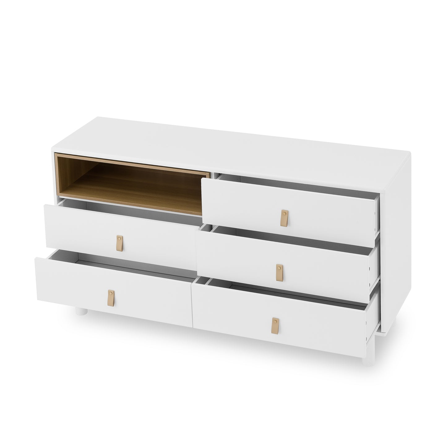 With 5 drawers storage cabinet drawer cabinet multifunctional storage cabinet modern drawer cabinet wooden storage cabinet leather handle drawer cabinet home storage cabinet office cabinet