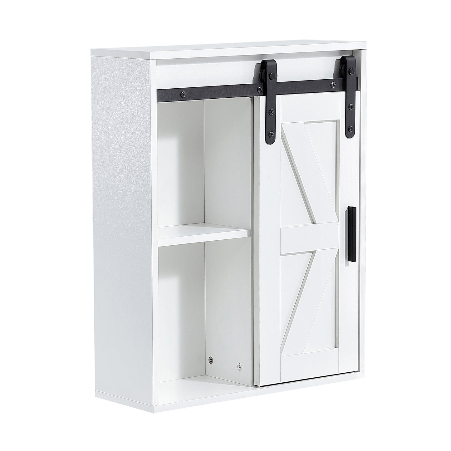 Gabinete de Almacenamiento de Pared de Madera, gabinete de Almacenamiento de baño de Inodoro de 5 Capas, gabinete Multifuncional con Puerta Ajustable, Blanco