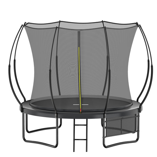 YC 10FT Springfree no Gap Trampoline- Black