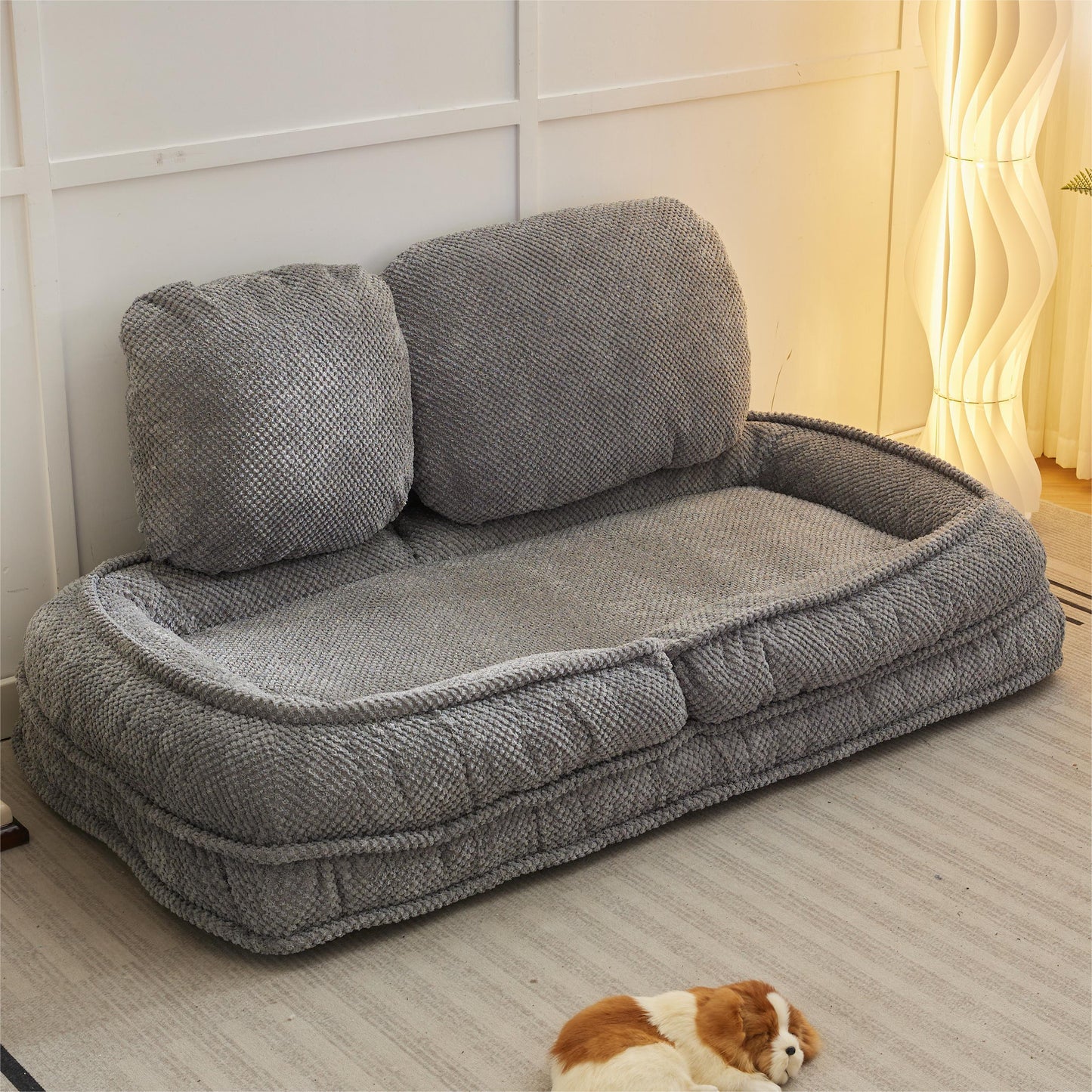 [VIDEO provided] Human Dog Bed ,Lazy Sofa Couch ,5 Adjustable Position,sit,sleep,fold,suit to put in bedroom, living room ,Space Saving Design