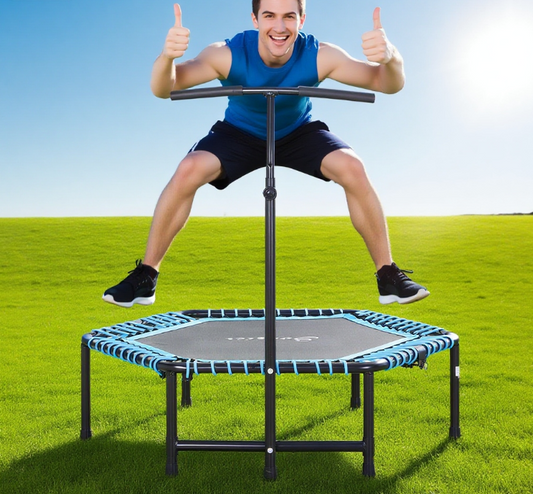 Exercise Trampoline, Portable   Foldable Fitness Trampoline Rebounder