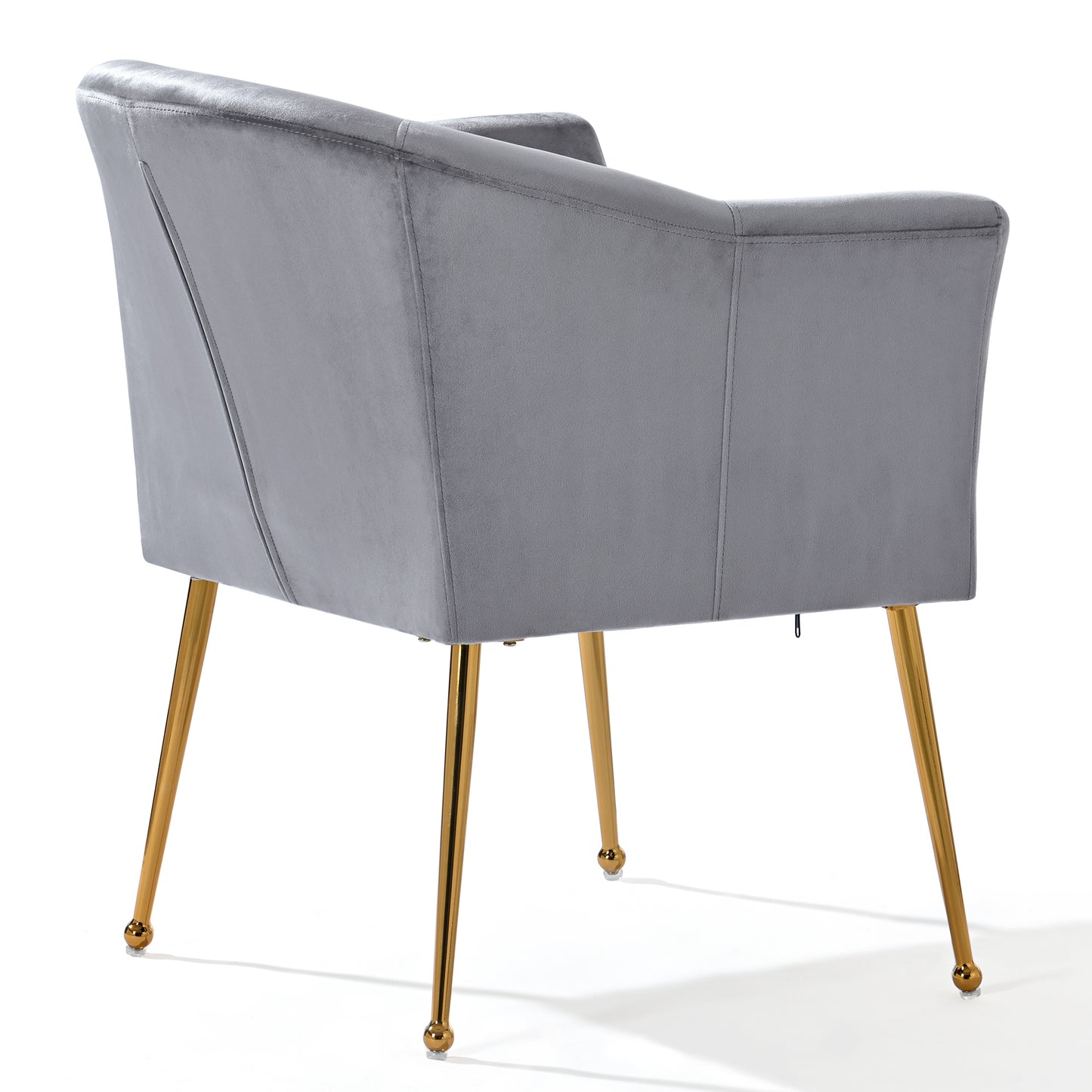 Silla decorativa de terciopelo con estructura de madera, sillón moderno, silla de ocio con patas de metal dorado, silla de lectura individual para sala de estar, dormitorio, oficina, hotel, apartamentos