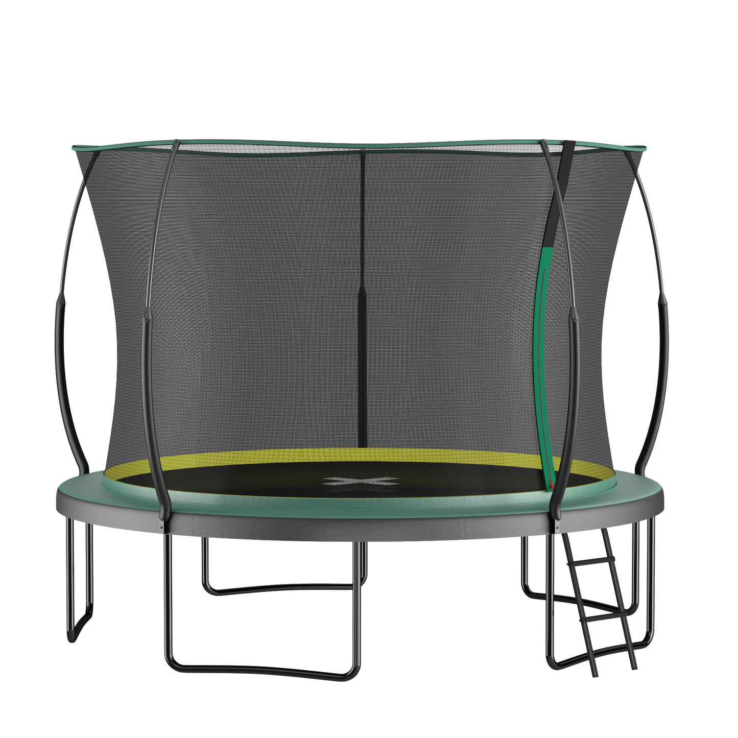 YC 12FT Springfree no Gap Trampoline- Green