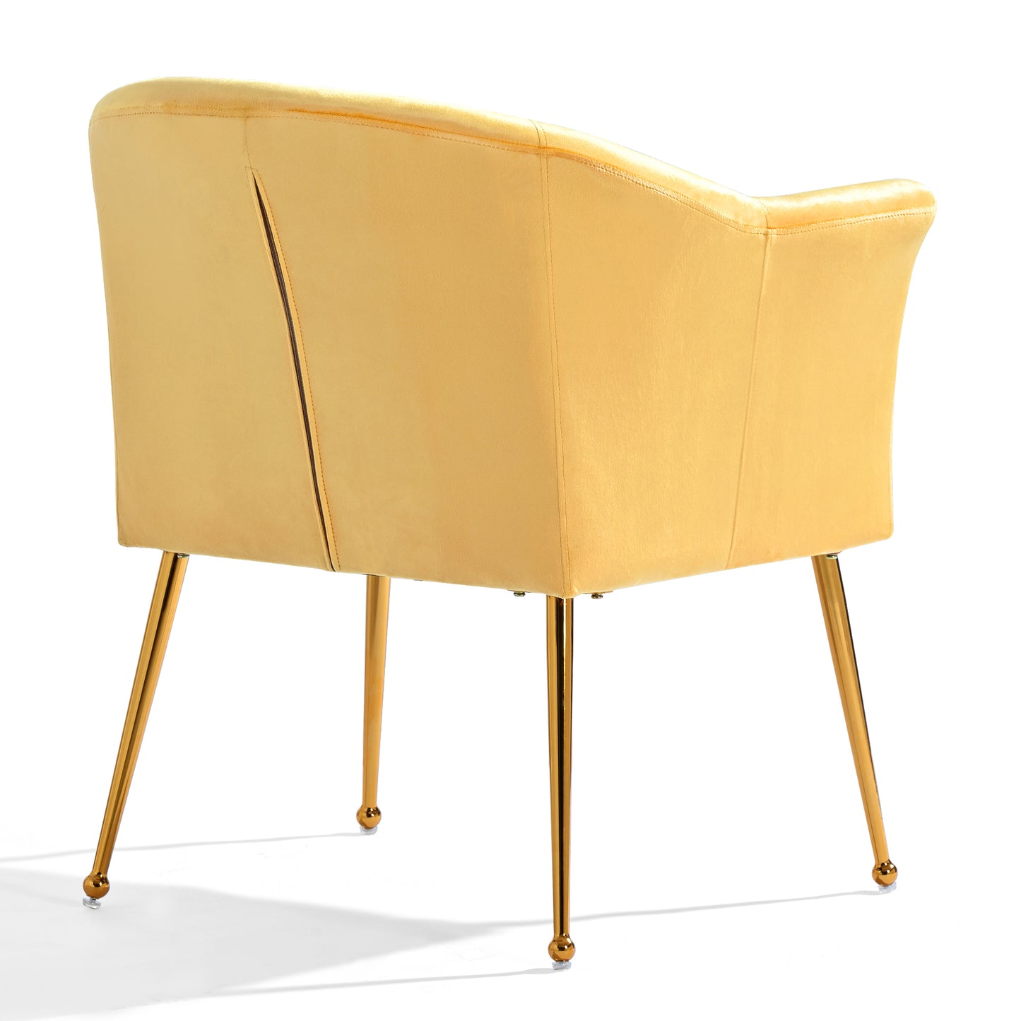 Silla decorativa de terciopelo con estructura de madera, sillón moderno, silla de ocio con patas de metal dorado, silla de lectura individual para sala de estar, dormitorio, oficina, hotel, apartamentos