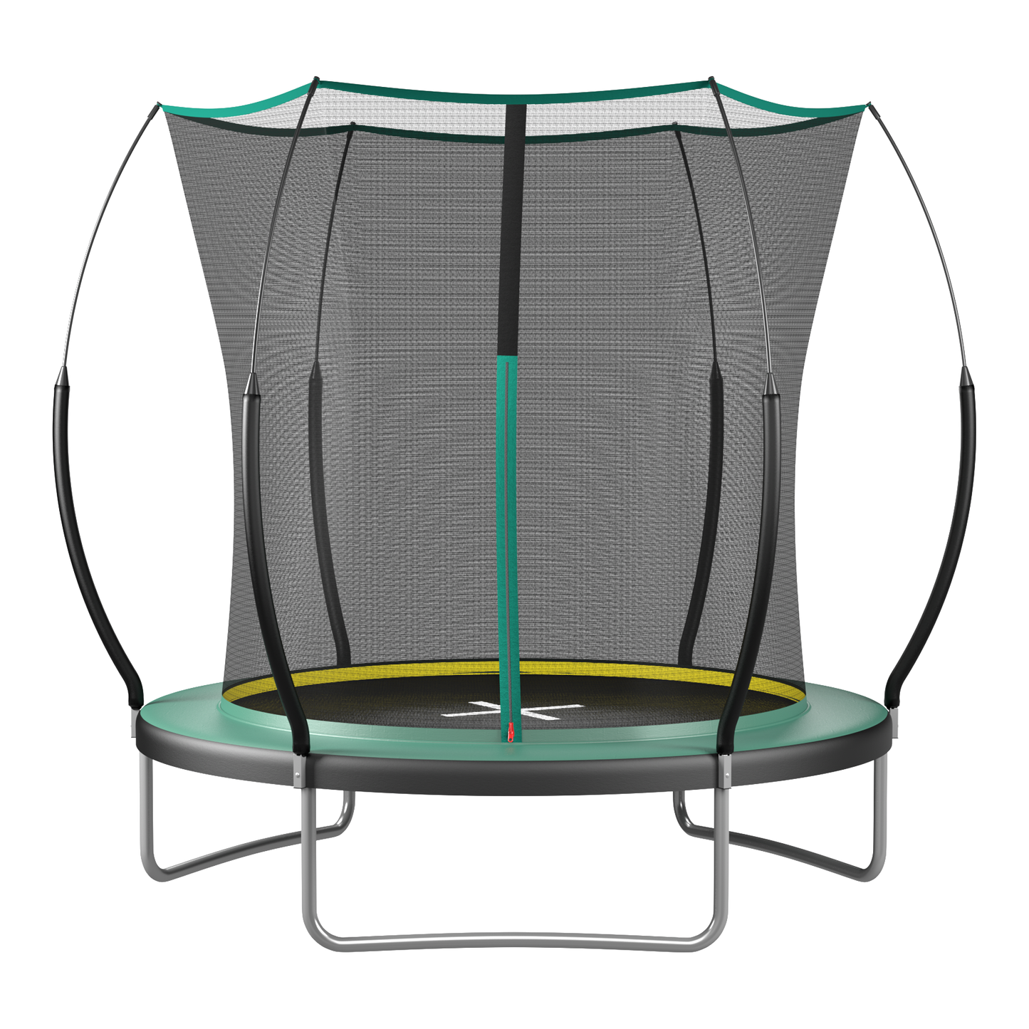 YC 8FT Springfree no Gap Trampoline- Green