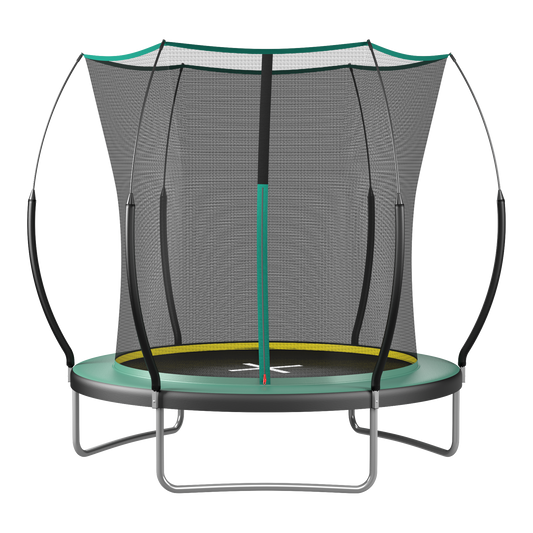 YC 8FT Springfree no Gap Trampoline- Green