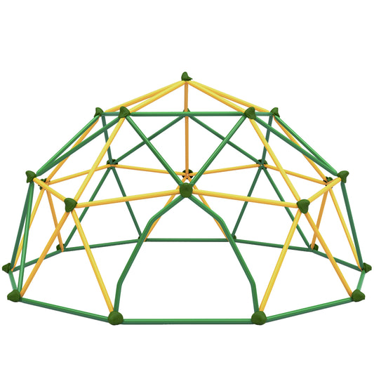 13ft Geometric Dome Climber Play Center, Kids Climbing Dome Tower , Rust & UV Resistant Steel Supporting 1000 LBS