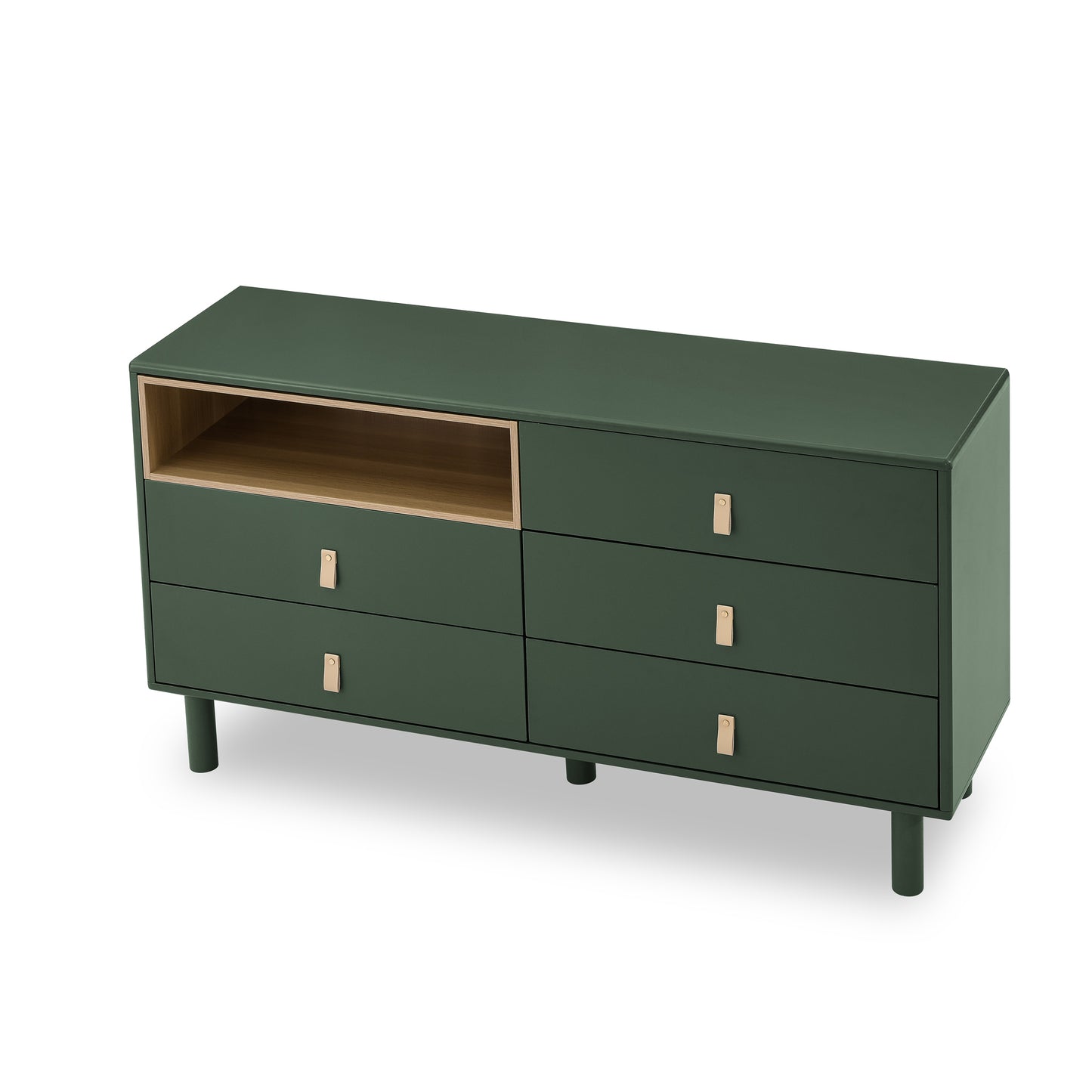 With 5 drawers storage cabinet drawer cabinet multifunctional storage cabinet modern drawer cabinet wooden storage cabinet leather handle drawer cabinet home storage cabinet office cabinet