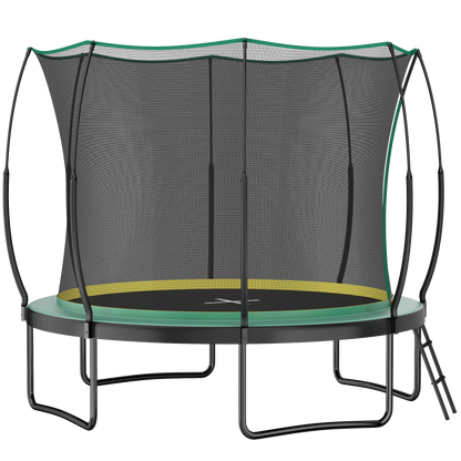 YC 10FT Springfree no Gap Trampoline- Green