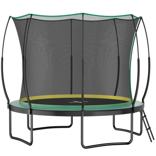 YC 10FT Springfree no Gap Trampoline- Green