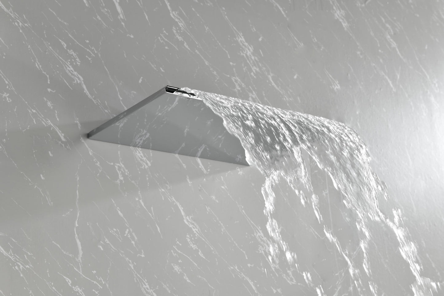 Waterfall Spout Wall Mounted shower  with Handheld   Shower  Systems