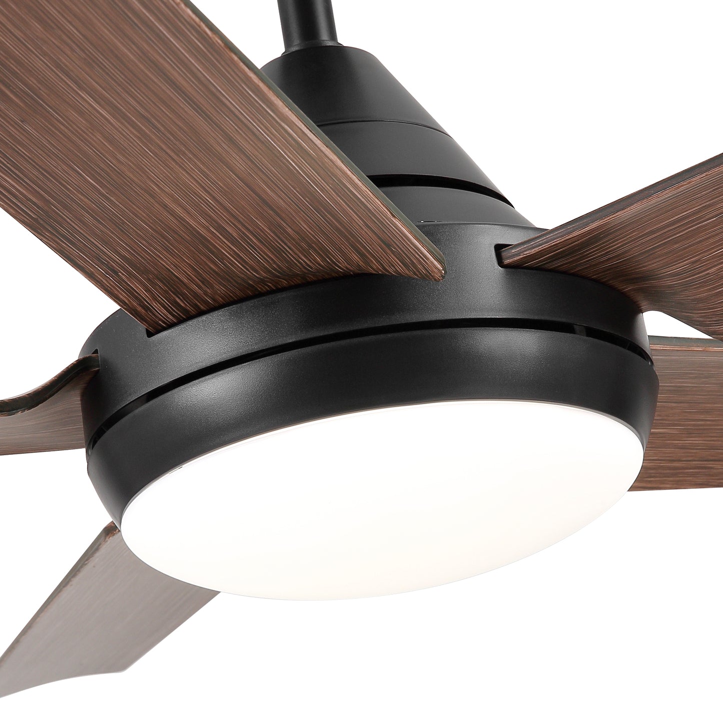 YUHAO 48 In Intergrated LED Ceiling Fan Lighting with Remote Control