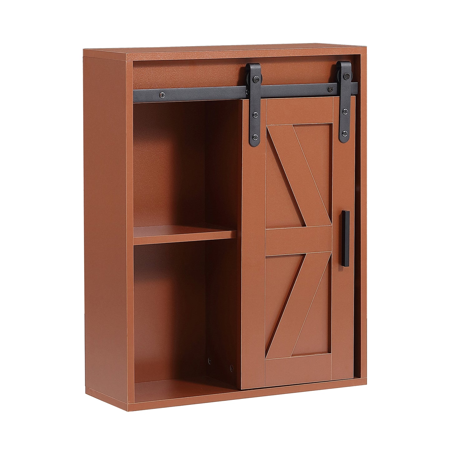 Gabinete de Almacenamiento de Pared de Madera, gabinete de Almacenamiento de baño de Inodoro de 5 Capas, gabinete Multifuncional con Puerta Ajustable, marrón Chocolate