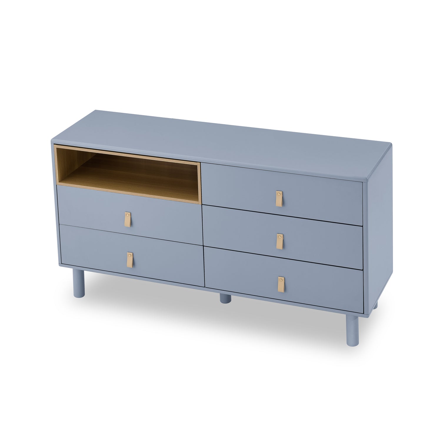 With 5 drawers storage cabinet drawer cabinet multifunctional storage cabinet modern drawer cabinet wooden storage cabinet leather handle drawer cabinet home storage cabinet office cabinet