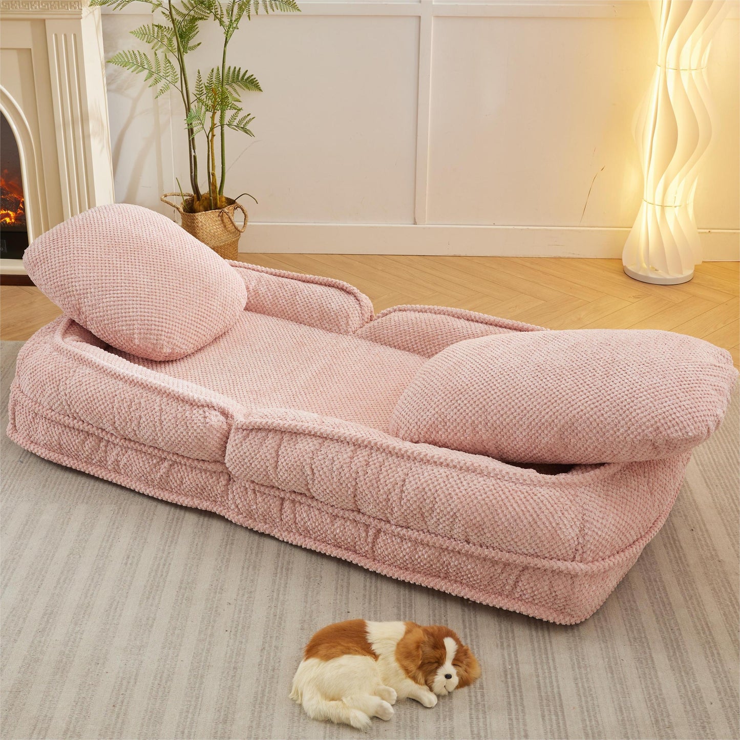 [VIDEO provided] Human Dog Bed ,Lazy Sofa Couch ,5 Adjustable Position,sit,sleep,fold,suit to put in bedroom, living room ,Space Saving Design