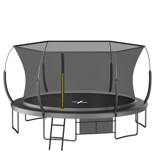 YC 14FT Springfree no Gap Trampoline- Black
